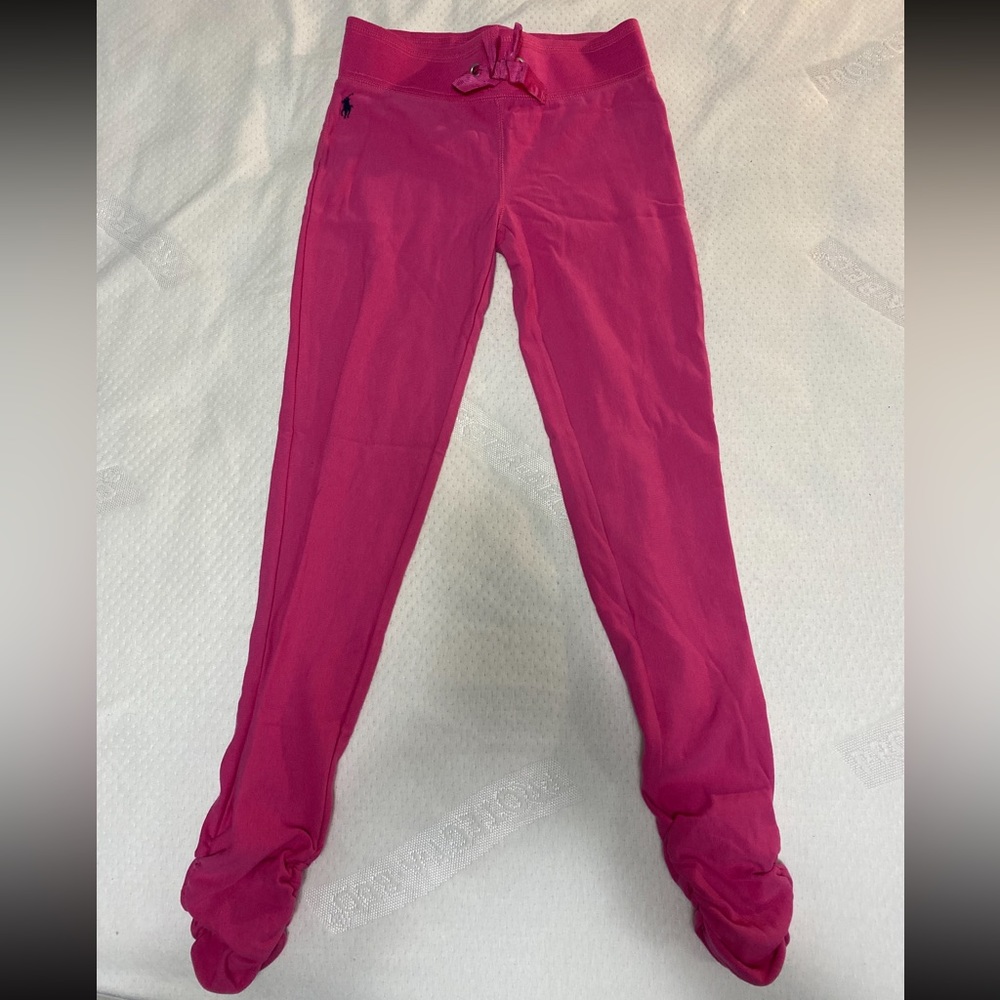Ralph Lauren Girls Pink Joggers